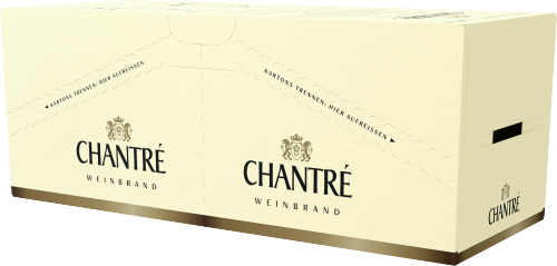 CHANTRÉ Weinbrand 36 % Vol. 24 x 0,1 l Flaschen