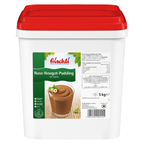 Frischli Pudding Nuss-Nougat mit Sahne, 3,6 % Fett 5 kg Eimer