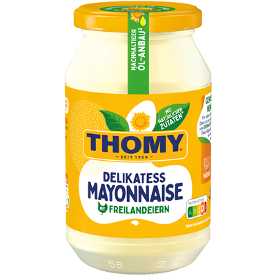 Thomy Delikatess Mayonnaise 80 Fett 500 Ml Glas Metro