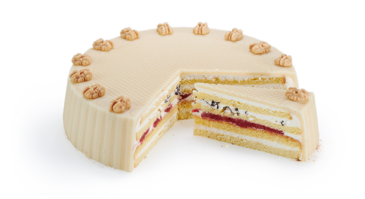 Pfalzgraf Marzipan-Creme-Torte tiefgefroren - 1,95 kg Karton