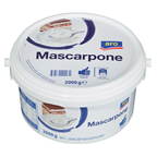 aro Mascarpone 82 % Fett - 2 kg Eimer
