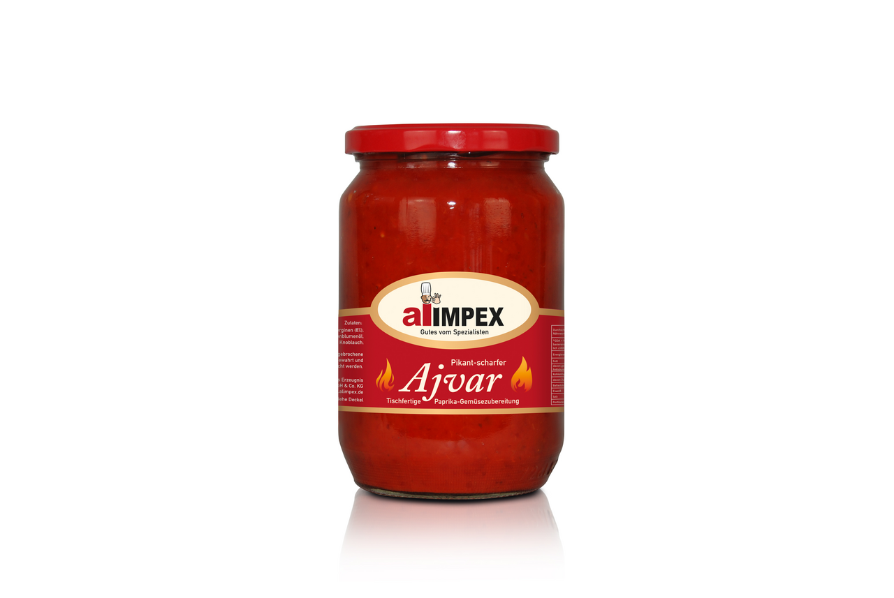 Alimpex Ajvar pikant und scharf - 720 ml Tiegel