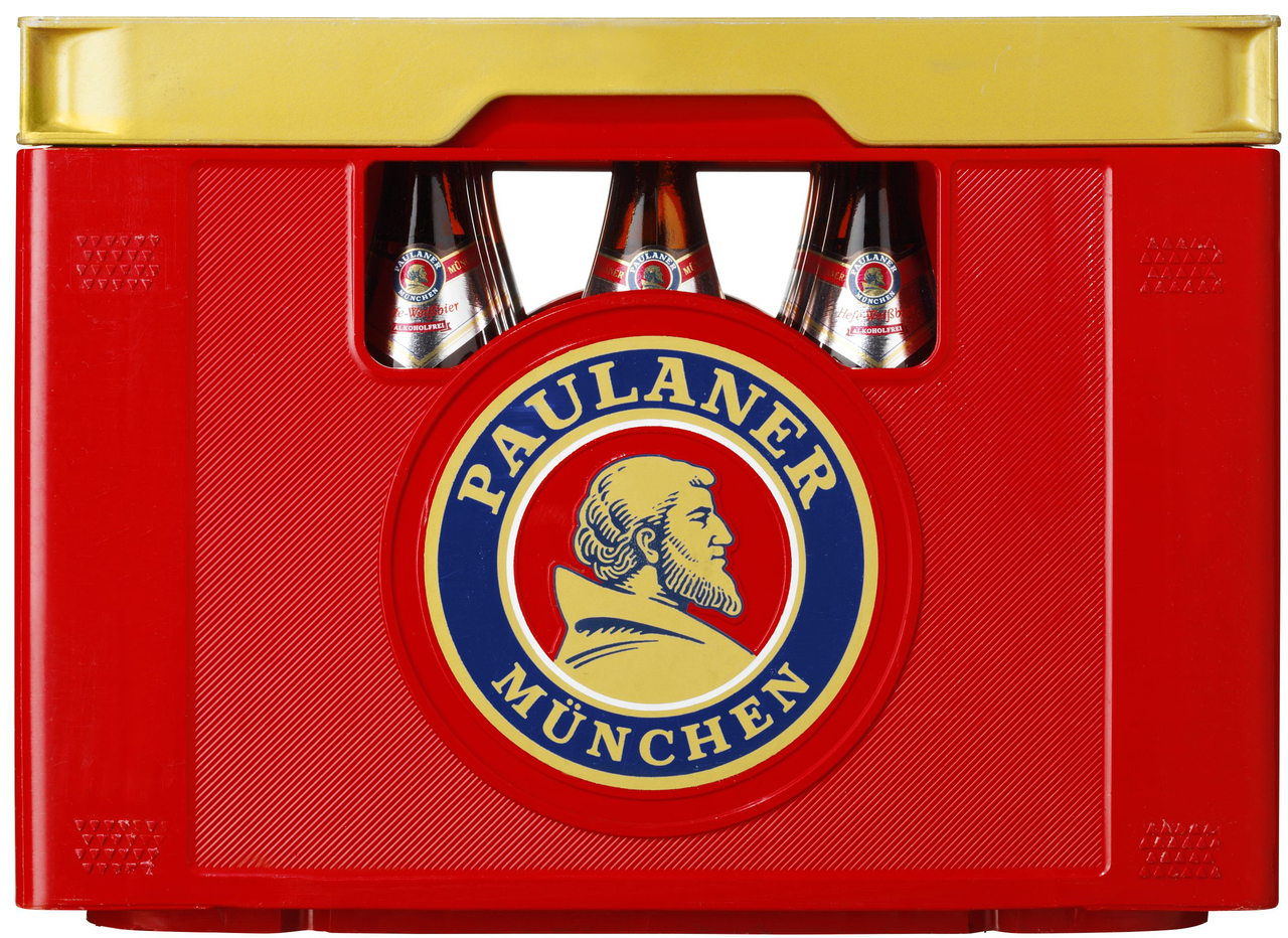 Paulaner Hefeweizen Alkoholfrei 20 x 0,5 l Flaschen