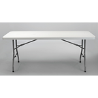 Resol mesa plegable con estructura de acero pintado y sobre de polietileno vivaldi 200x90cm