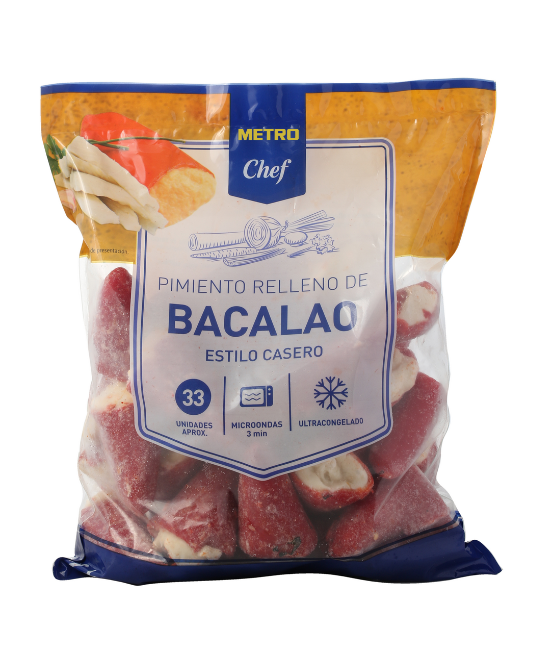 METRO Chef Pimiento relleno de bacalao 2Kg