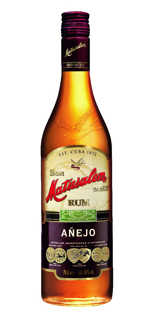Matusalem ron añejo botella 70cl Alc. 38% vol.