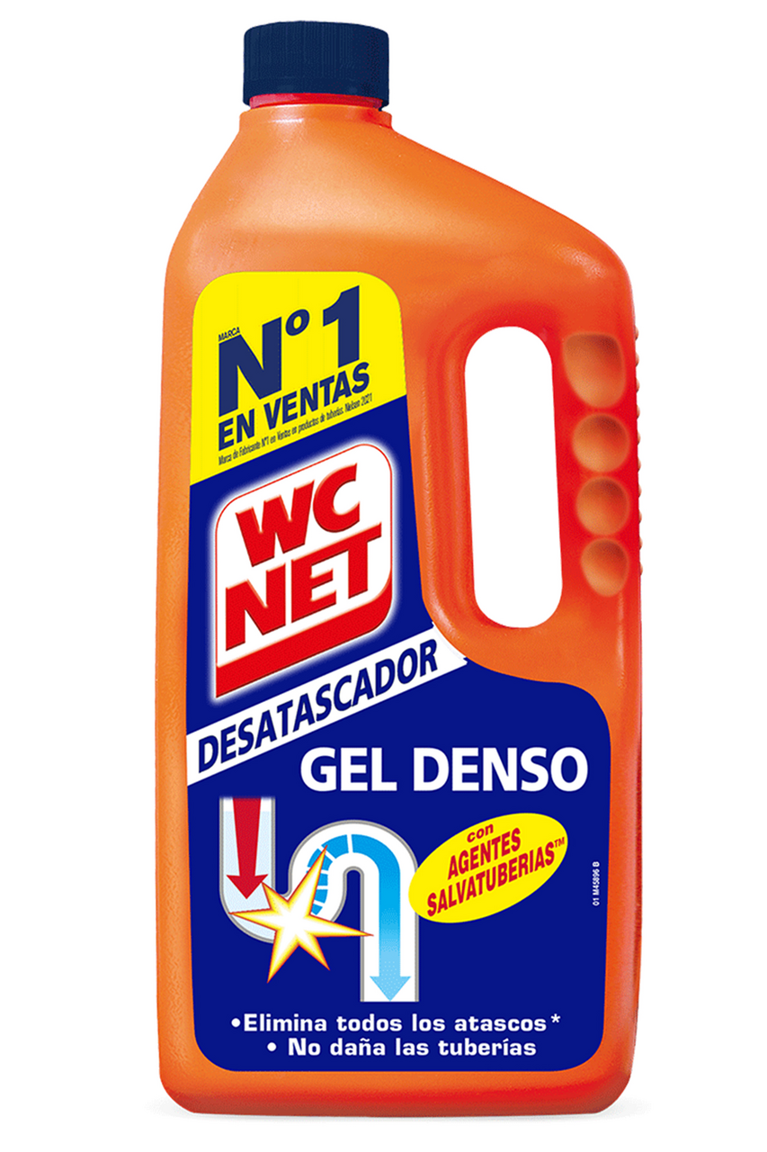 WC NET desatascador turbo gel 1 litro