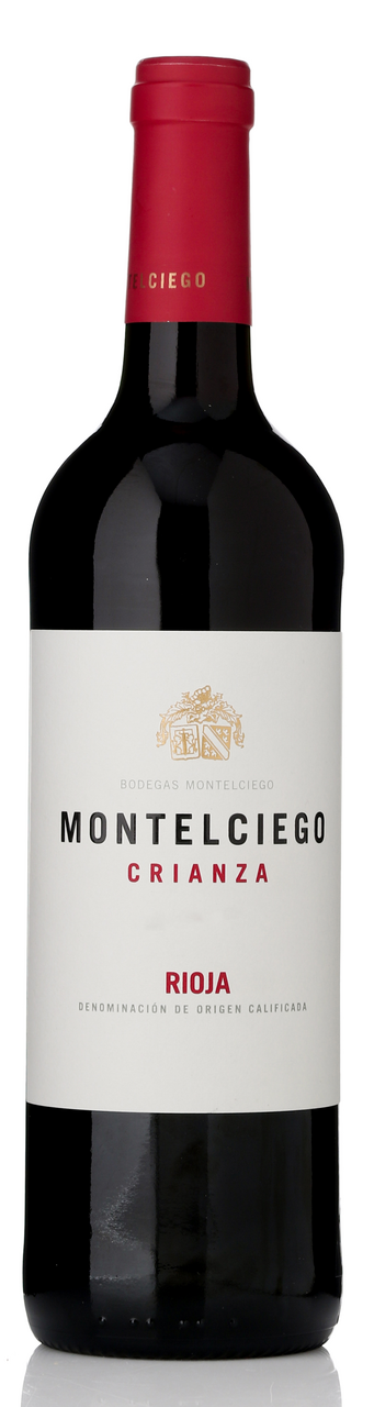 Montelciego vino tinto crianza Denominación de Origen Rioja botella 75cl