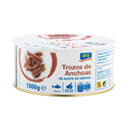 aro trozos anchoa en aceite vegetal 600 gne (1000 g)
