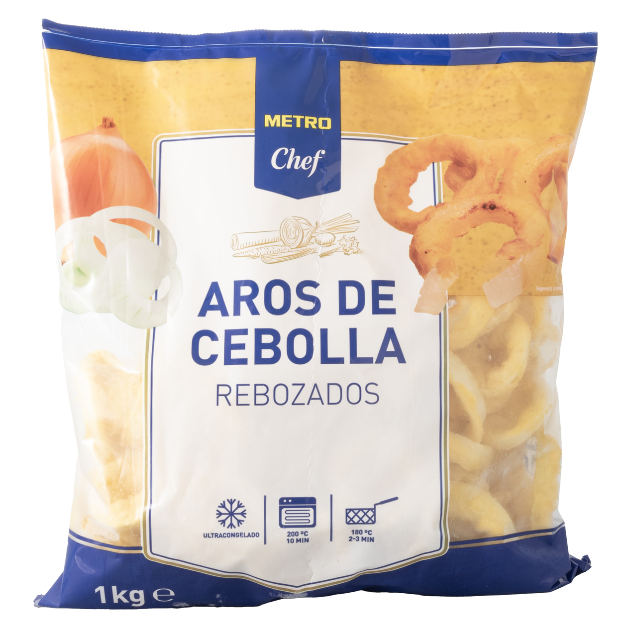 METRO Chef Aros de cebolla natural 1Kg