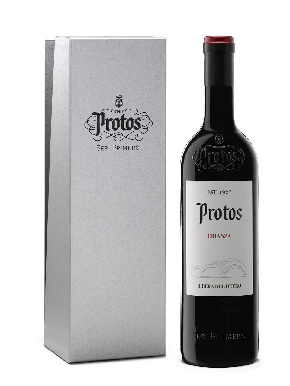 Protos vino tinto crianza D.O. Ribera del Duero botella magnum 1,5L + estuche de cartón