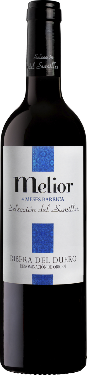 SELECCIÓN DEL SUMILLER vino tinto Melior 75cl