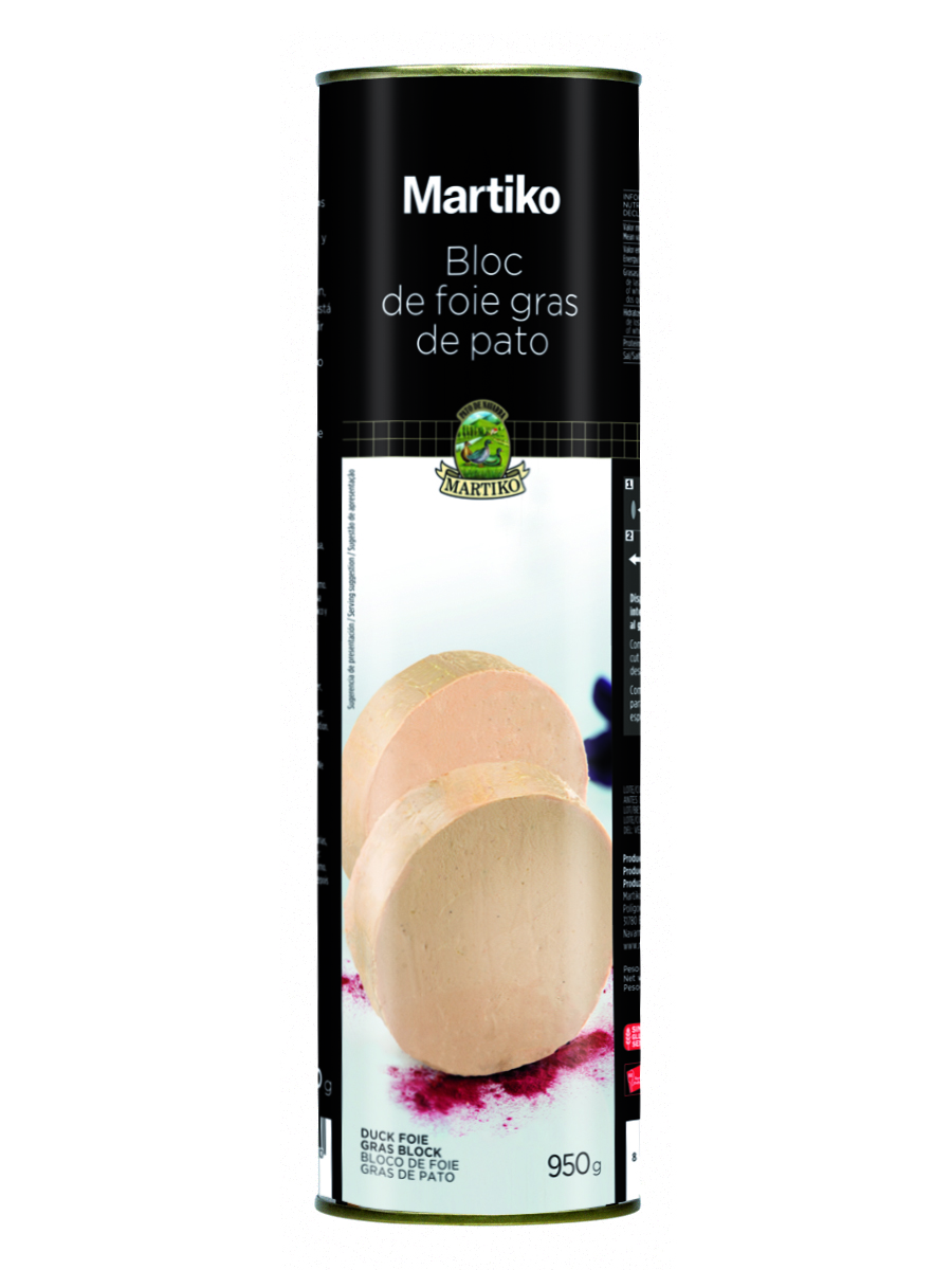 Martiko bloc de hígado de pato bloque 950g