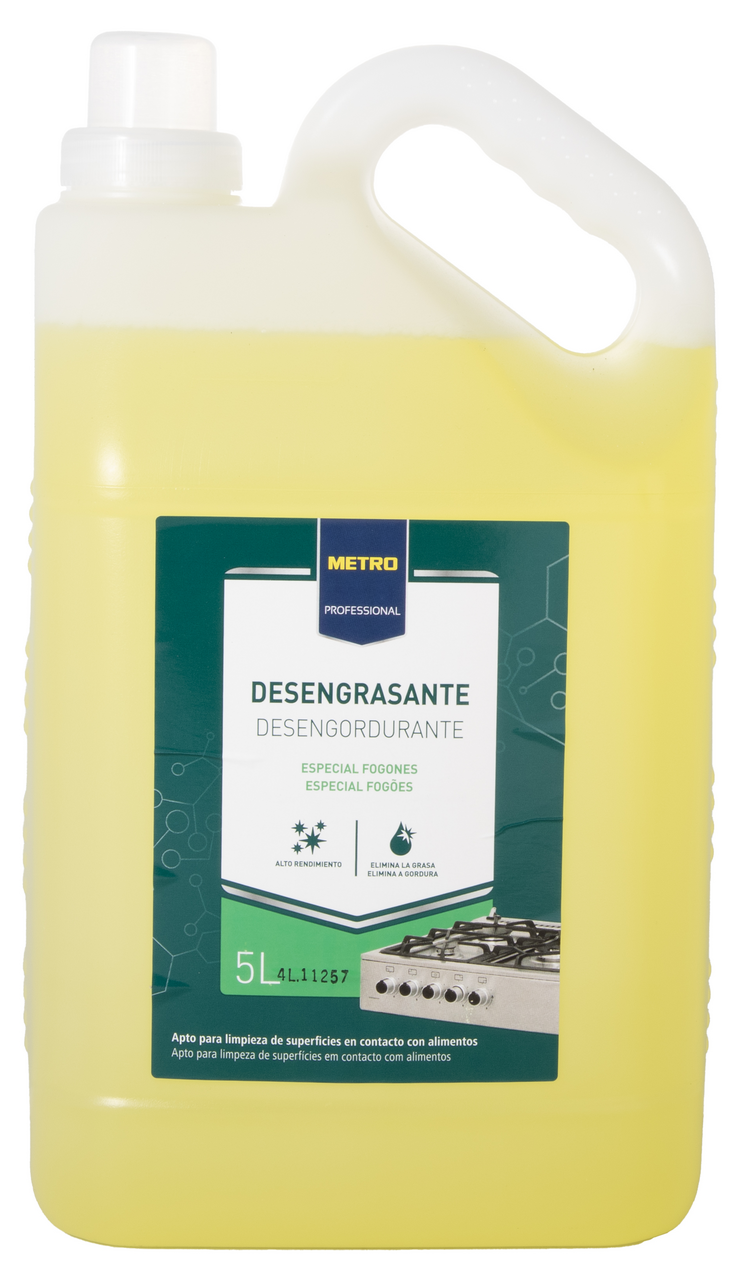 METRO PROFESSIONAL Desengrasante profesional 5L