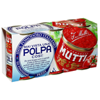 MUTTI tomate pulpa lata 400 gn contiene 3 unidades (total 1200 g)