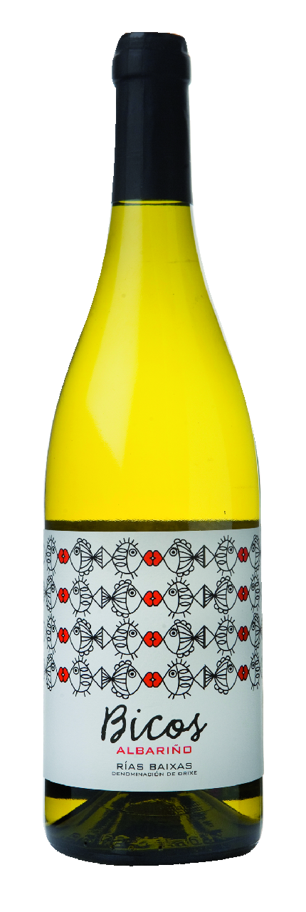 Bicos vino blanco Rias Baixas botella 75cl