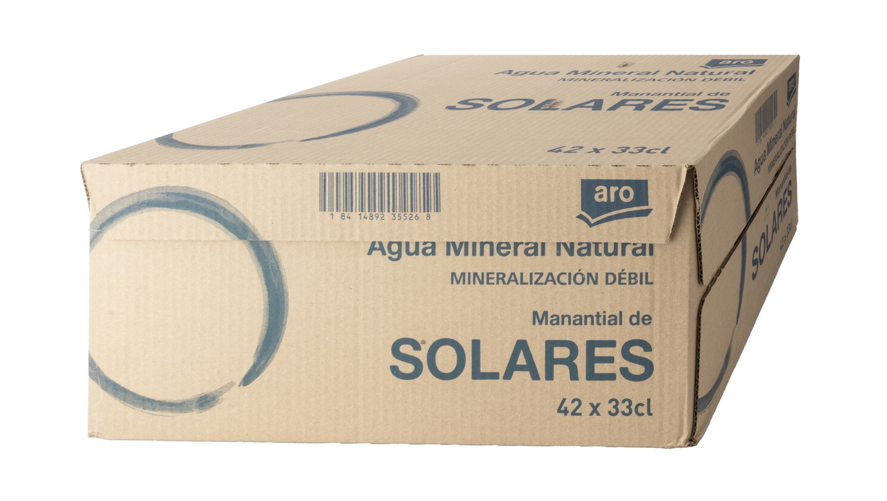 aro agua 33cl contiene 42 unidades
