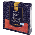 METRO Premium carpaccio vaca Argentina 80 g caja con 10 unidades (total 800 g)