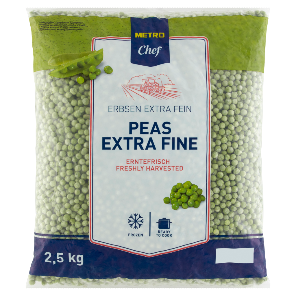 METRO Chef Guisante extra fino 2,5Kg