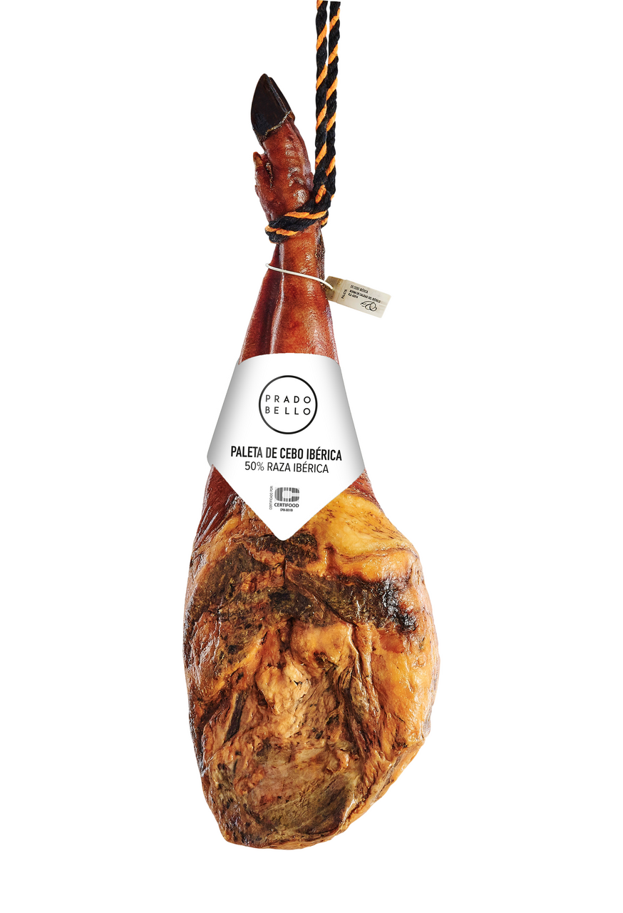 PRADO BELLO paleta de cebo 50% ibérica 5 - 5,5 kg