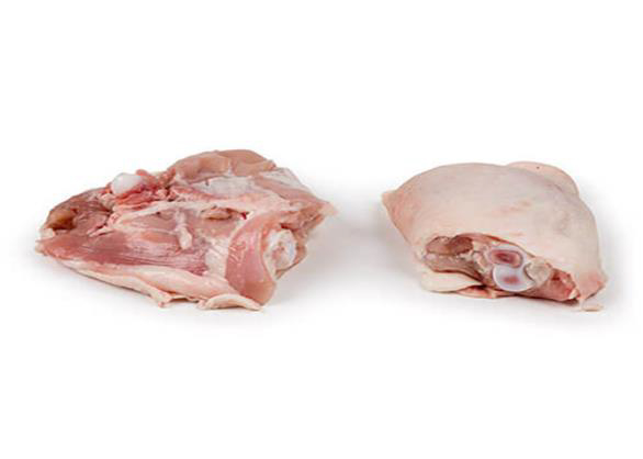 Contramuslos de pollo sin hueso y sin piel al vacío 2,5kg precio kg