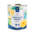 makro Chef piña en rodajas en su jugo lata 1795gne (3050 g)