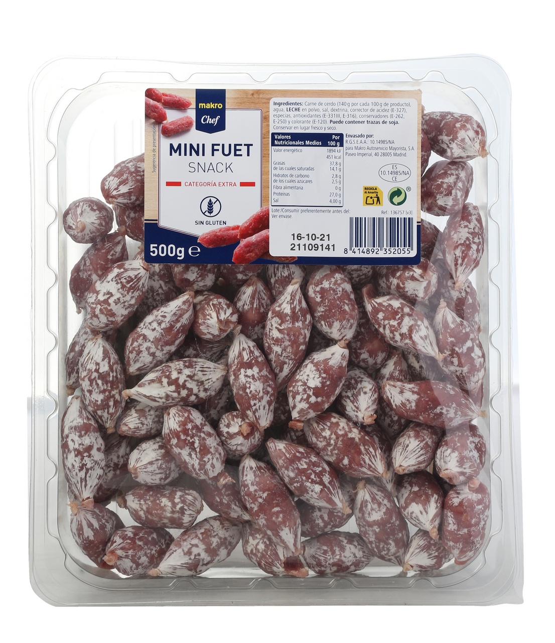 METRO Chef fuet mini-snack 500 g