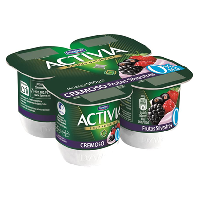 Activia Fibras Cereales 0% - Activia