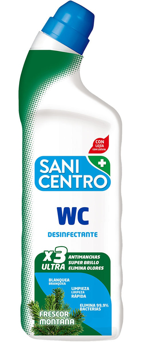Sanicentro gel wc con lejia fresco 1L