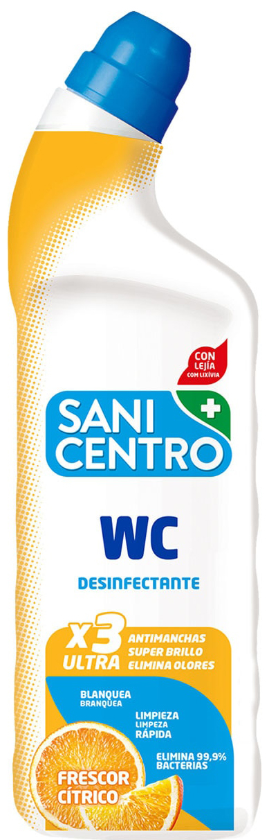 Sanicentro gel wc con lejia citrico 1L