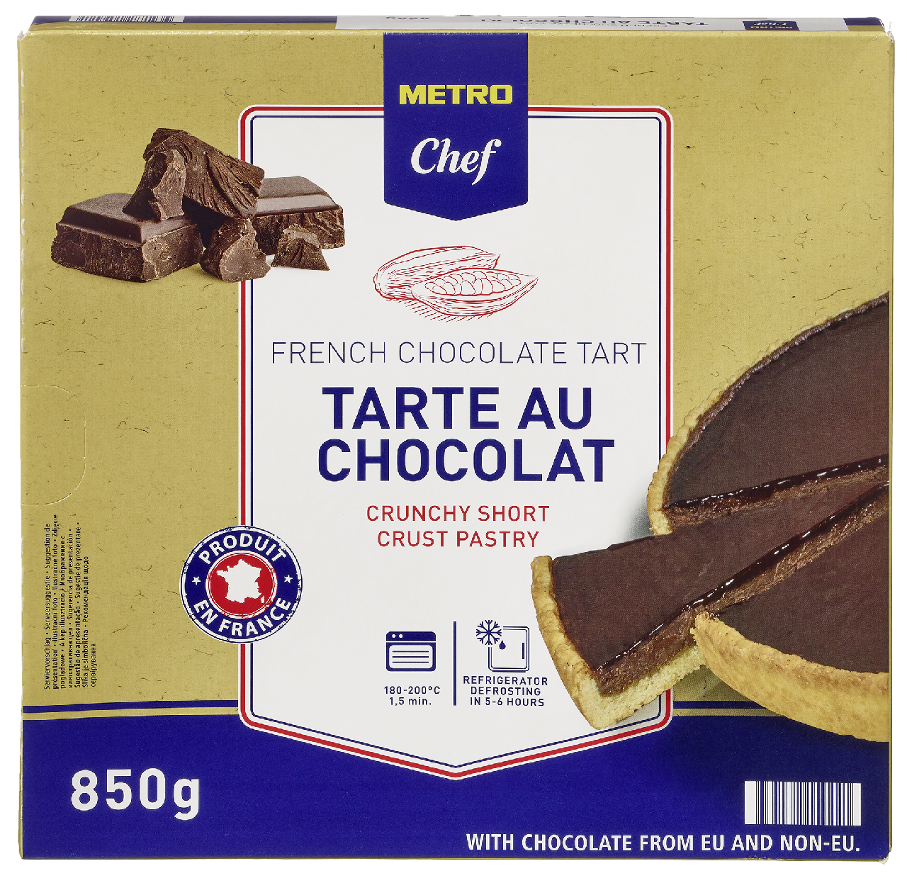 METRO Chef Tarta chocolate 850g