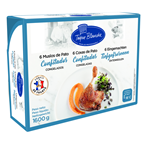 Muslo confit de pato congelado caja 6 unidades 267 g (Total 1,6 kg)