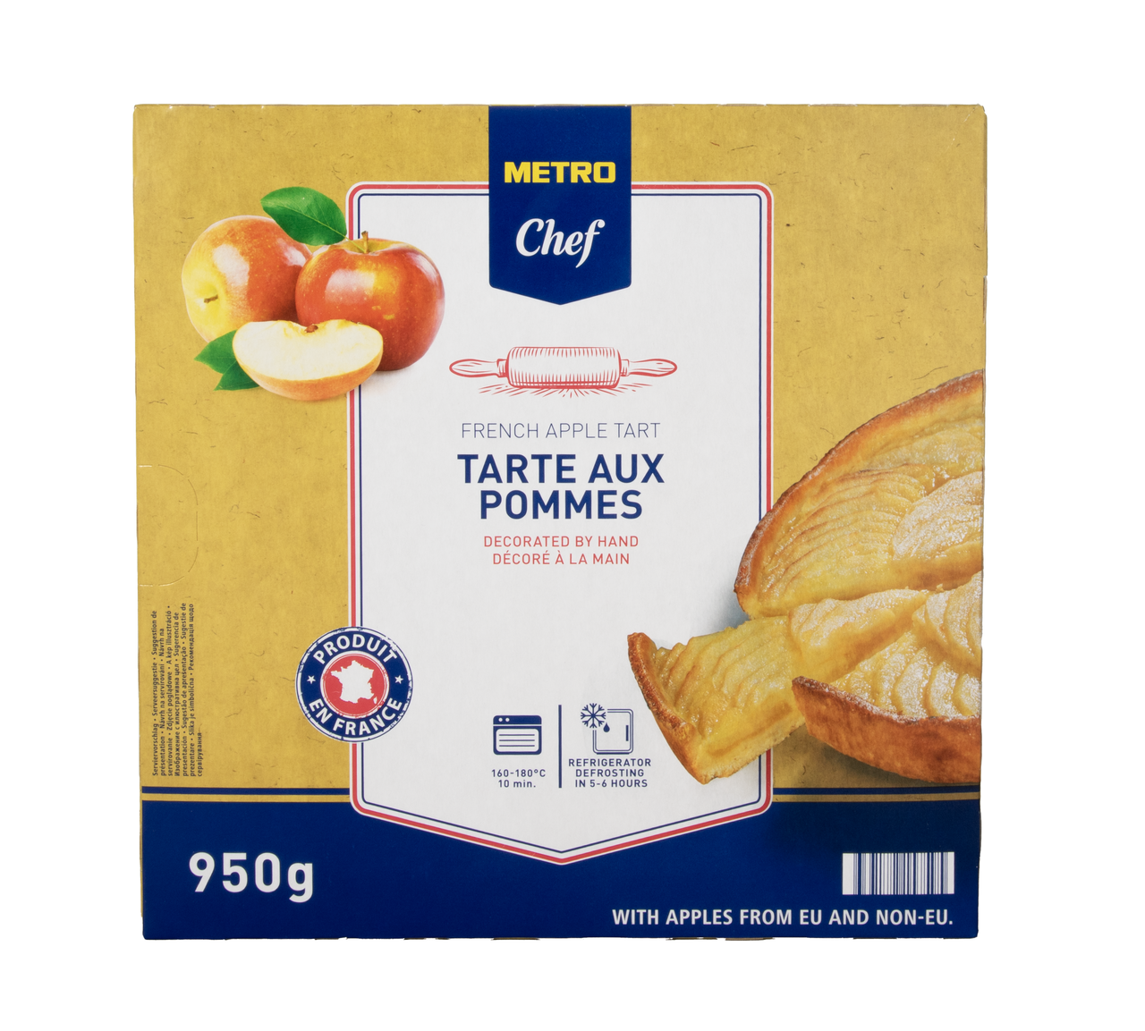 METRO Chef Tarta manzana compota 950g