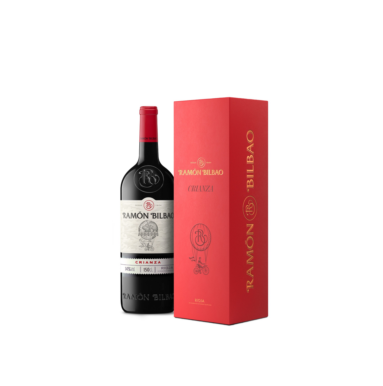 Ramón Bilbao vino tinto crianza botella 1,5L
