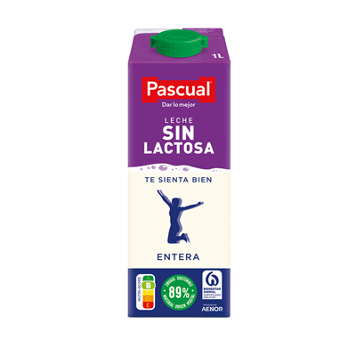 Leche Pascual - Clásica Leche Entera - 1 L : : Alimentación y  bebidas