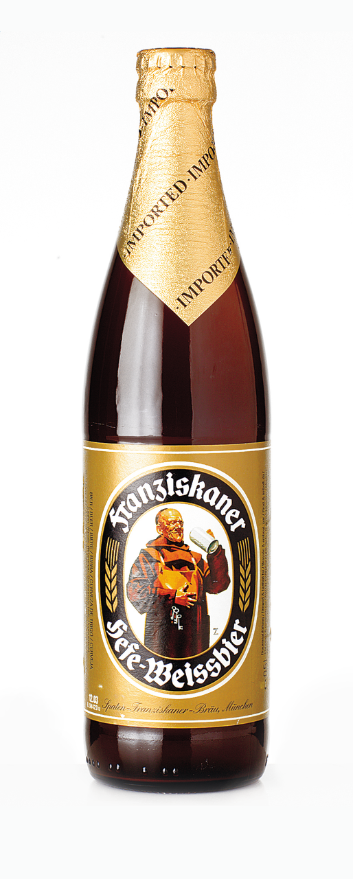Franziskaner cerveza alemana de trigo botella 50cl contiene 20 unidades