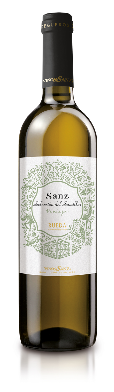 SELECCIÓN DEL SUMILLER vino blanco verdejo Sanz 75cl