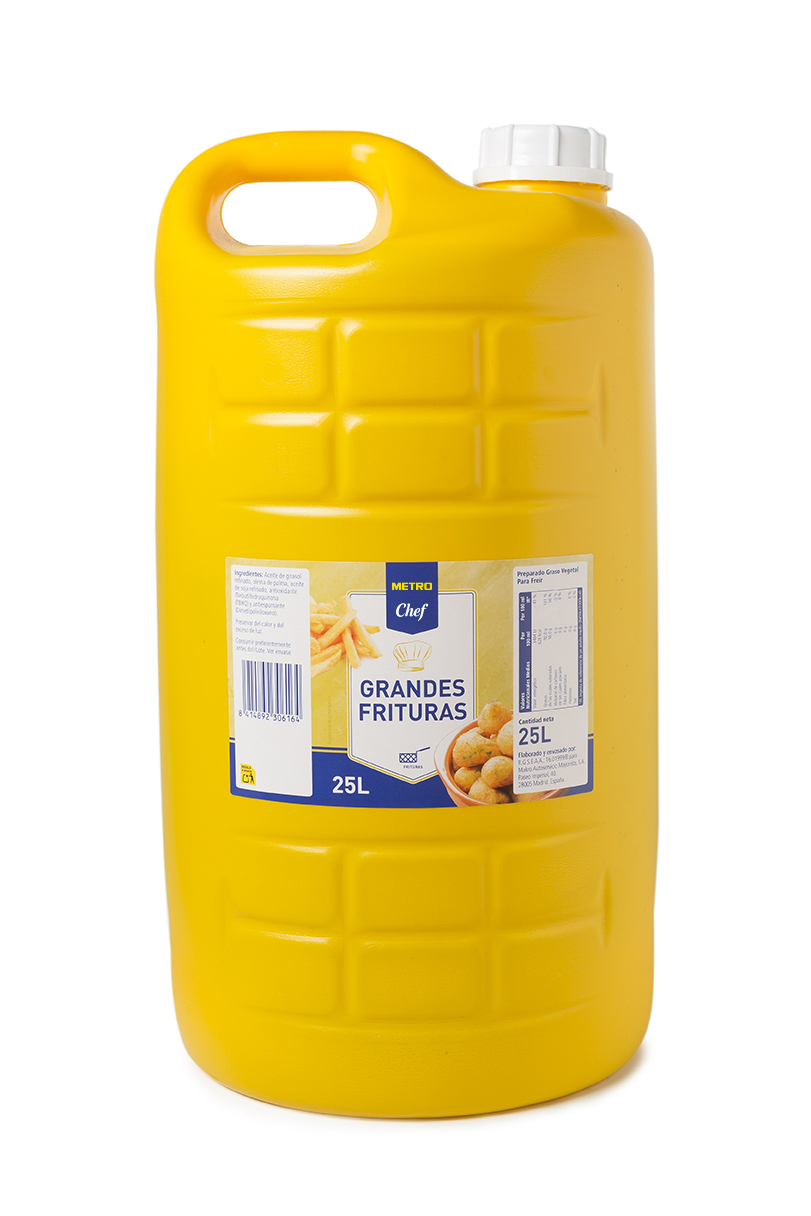 METRO Chef Aceite especial para frituras en bidón 25 L