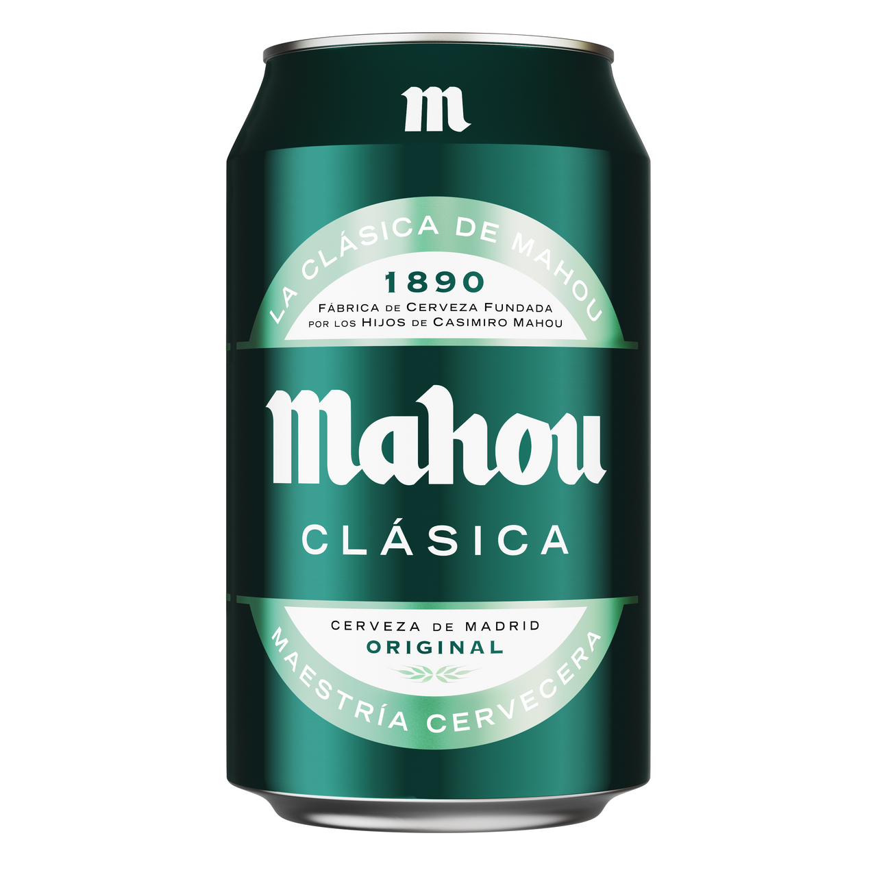 Mahou cerveza clásica 33cl contiene 28 latas