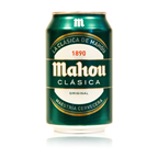 Mahou cerveza clásica 33cl contiene 28 latas