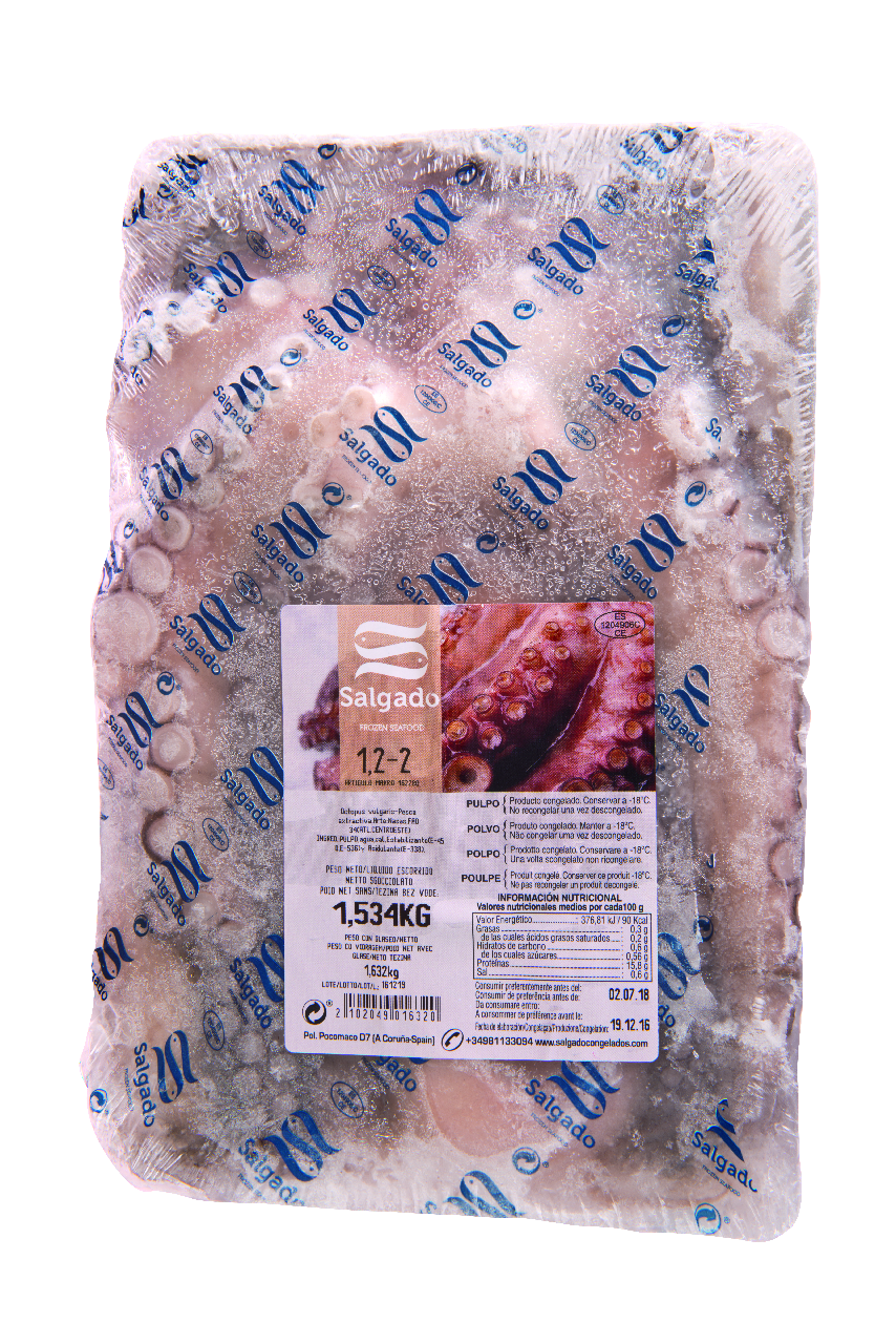 Salgado Pulpo crudo 2 1/2Kg