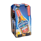 Bavaria cerveza holandesa 0,0 33cl contiene 4 botellas