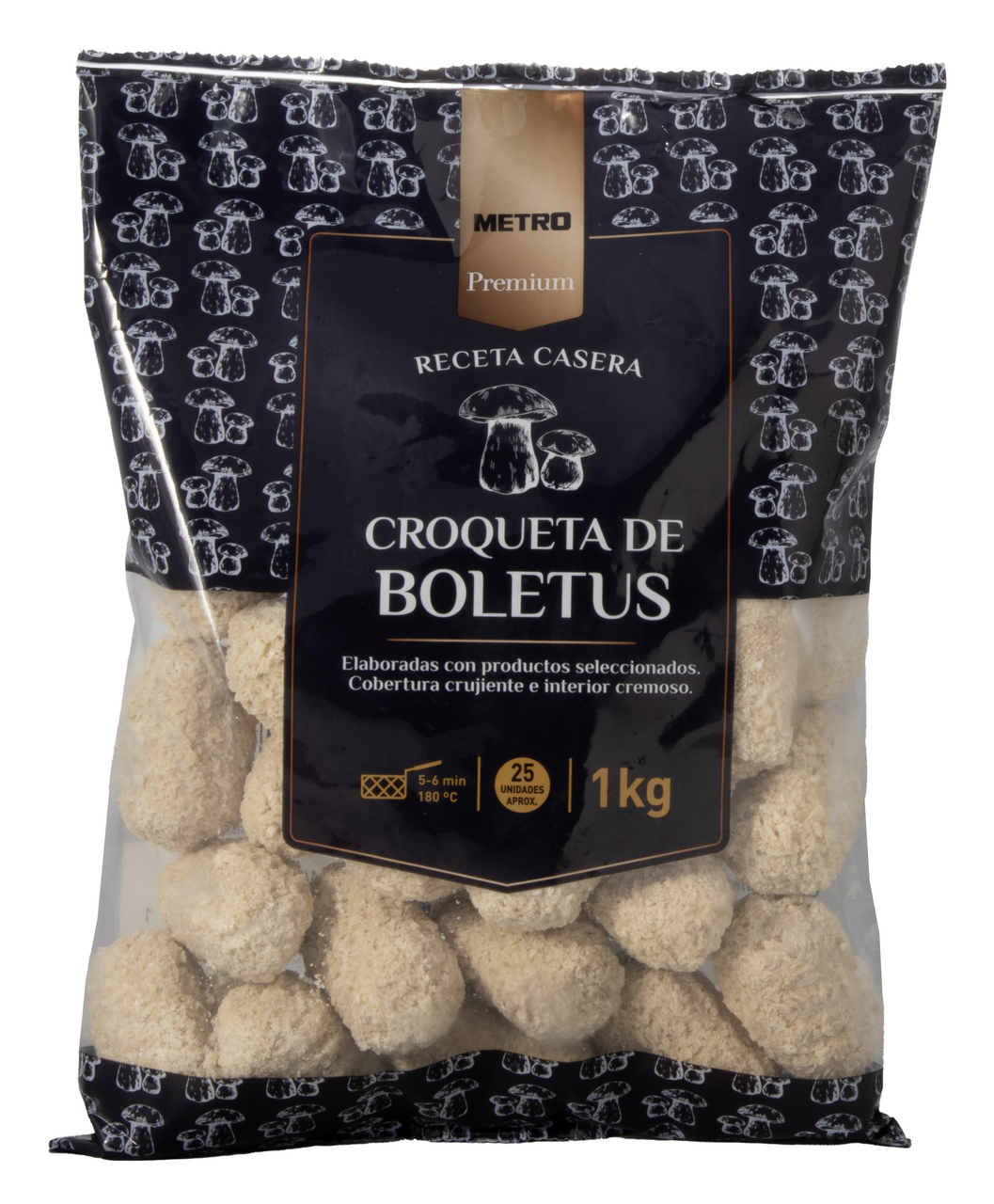 METRO Premium croqueta casera boletus 1Kg