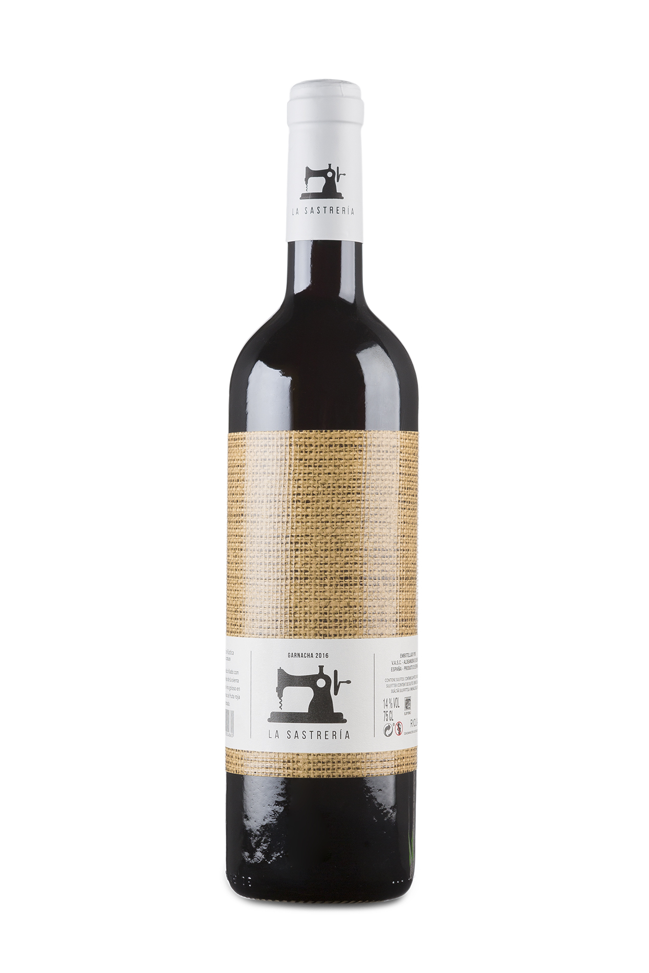 LA SASTRERIA vino tinto Rioja botella 75cl
