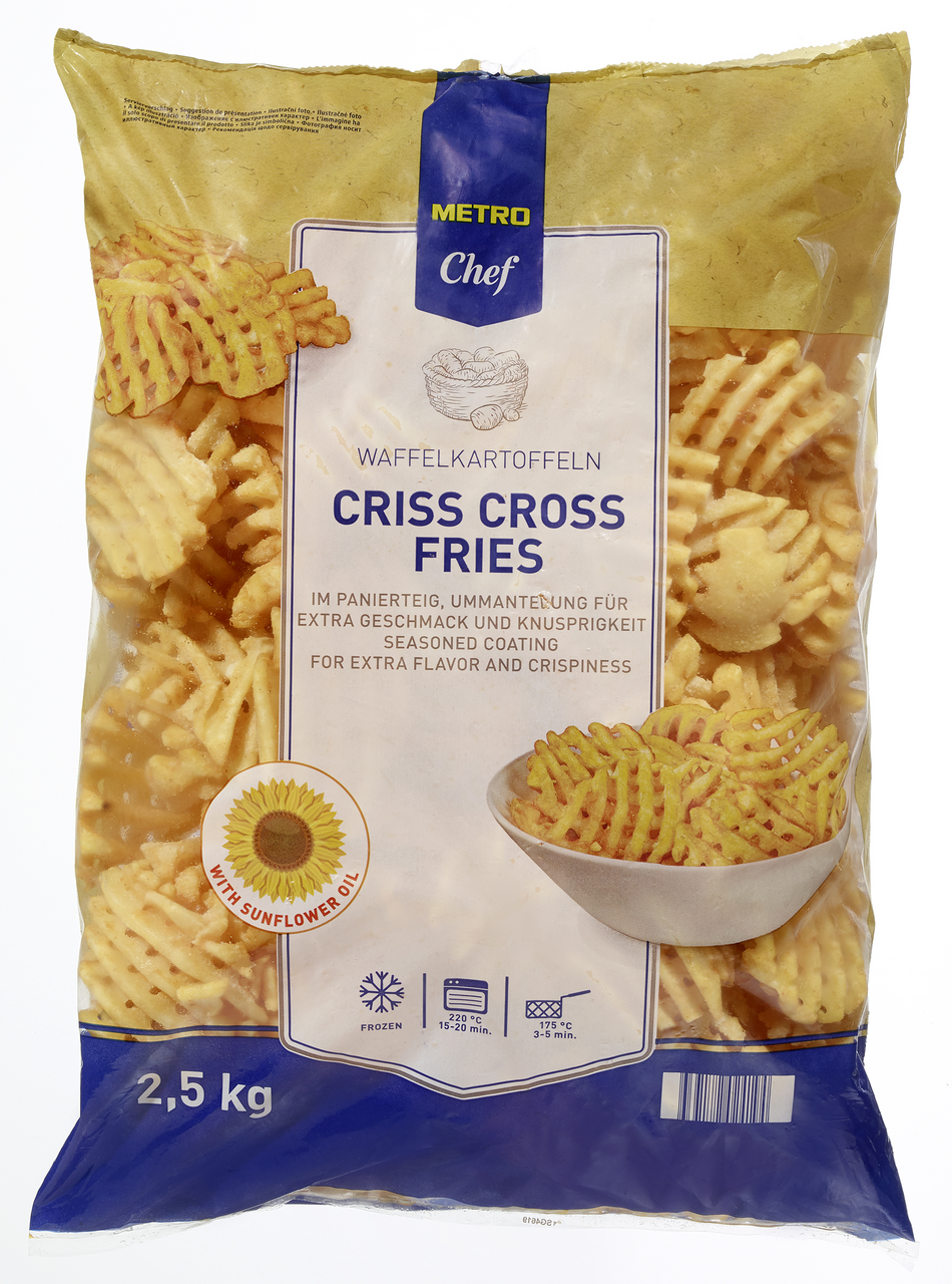 METRO Chef Patata crisscross 2,5Kg