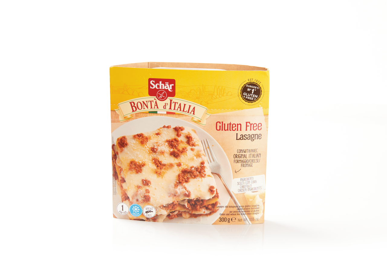 Schär lasagna de carne sin gluten 300g