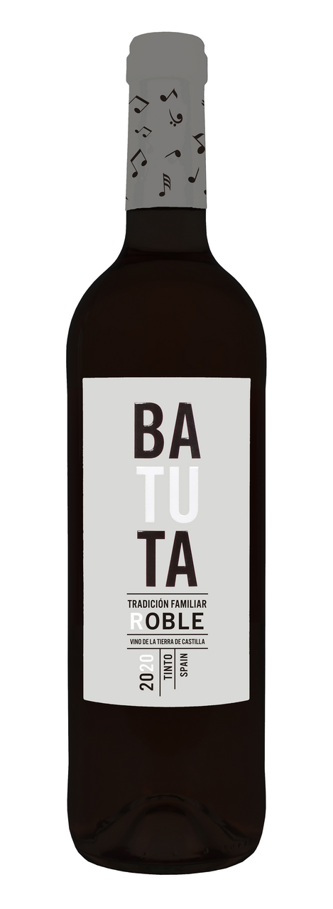 BATUTA vino tinto roble botella 75cl