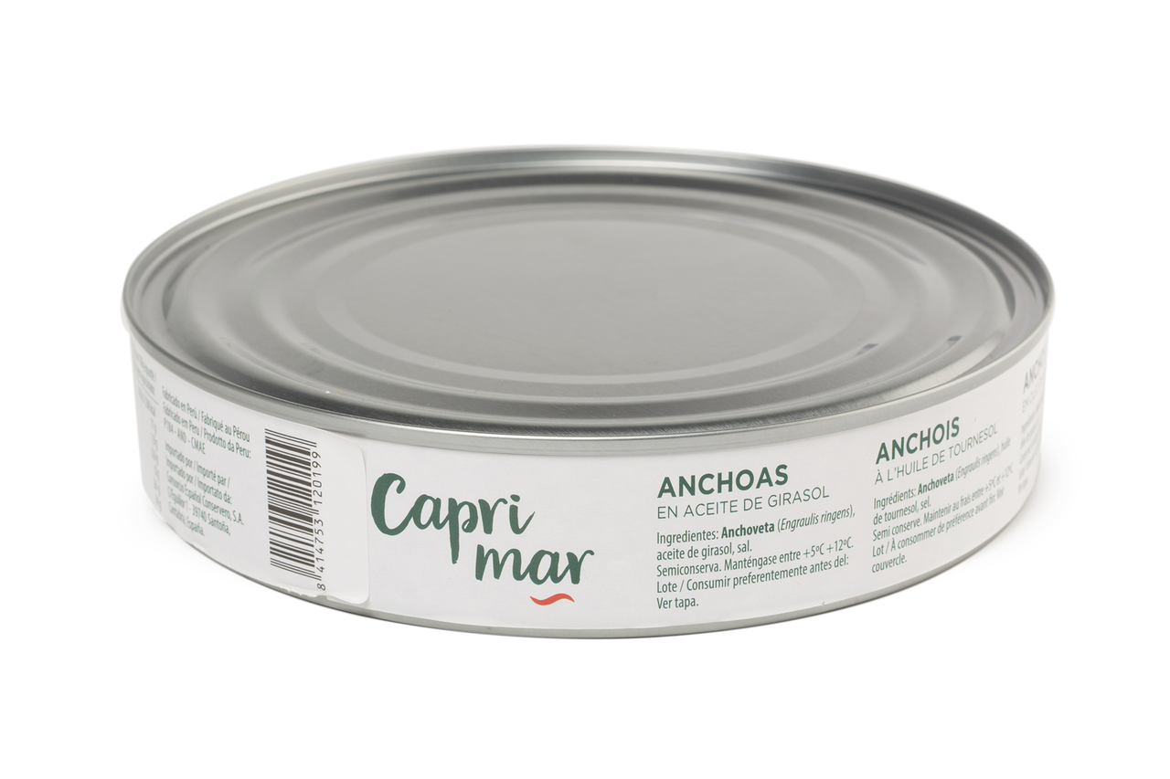 Caprimar anchoa en aceite lata 300 gne (500 g)