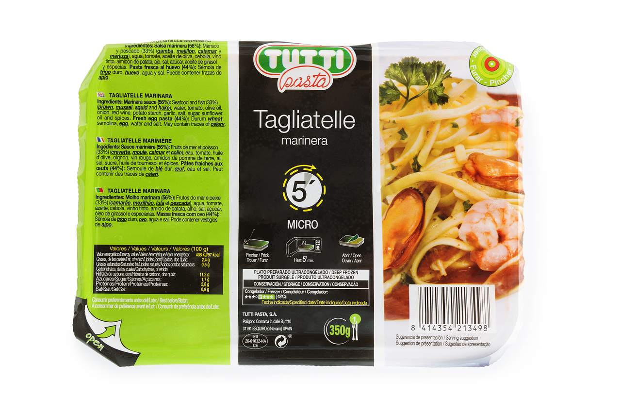 Tutti Pasta Tagliatelle marinera 350g