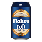 Mahou cerveza tostada 0,0 33cl contiene 24 latas
